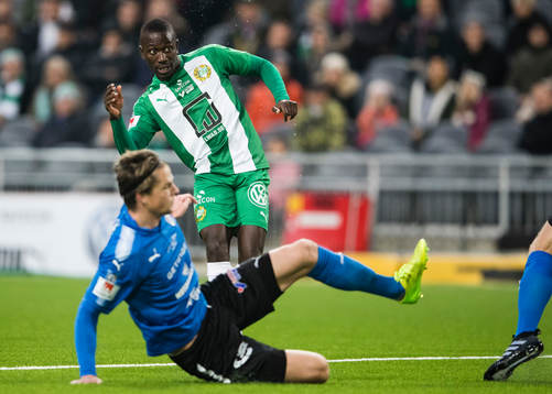Hammarbys Pa Amat Dibba med ett skott