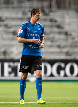 Halmstads Fredrik Liverstam deppar