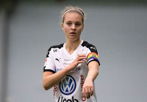 Umeås lagkapten Linnea Lindström