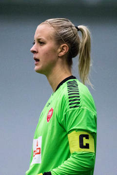 LB07s målvakt Lina Lundgren