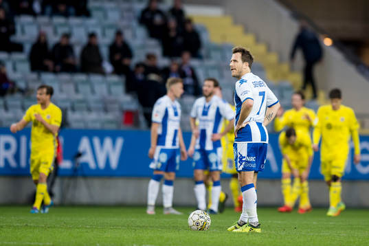 IFK Göteborgs Tobias Hysén deppar