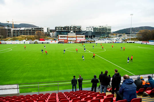 General view over Myrdal idrettspark