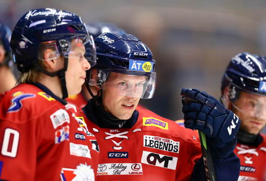 Linköpings Ken Andre Olimb och Mathis Olimb