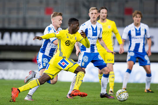 IFK Göteborgs Sebastian Ohlsson och Sundsvalls  Peter