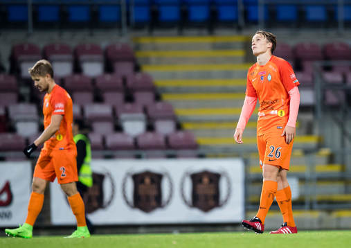 AFC Eskilstunas Robert Åstedt deppar
