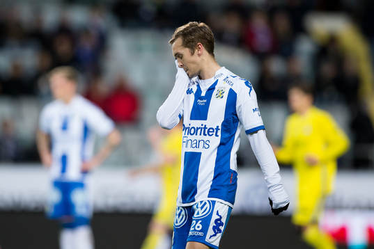 IFK Göteborgs Patrik Karlsson Lagemyr deppar