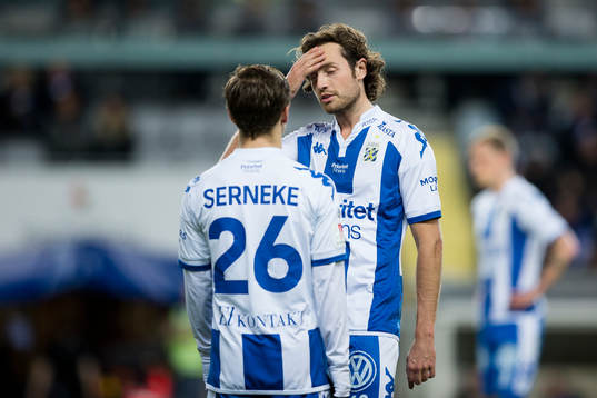 IFK Göteborgs Patrik Karlsson Lagemyr och Mikkel Diskerud