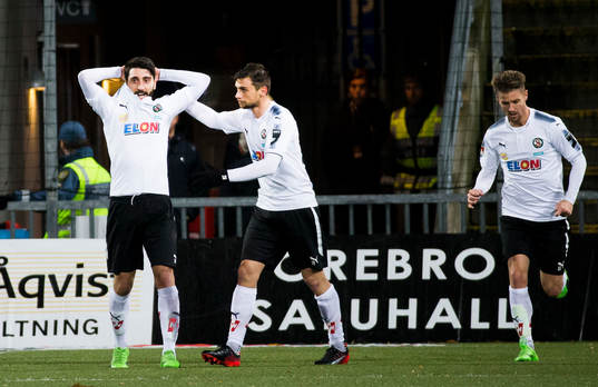 Örebros Nahir Besara, Filip Rogic och Martin Lorentzson