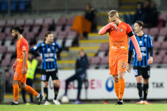 AFC Eskilstunas Alexander Michel deppar