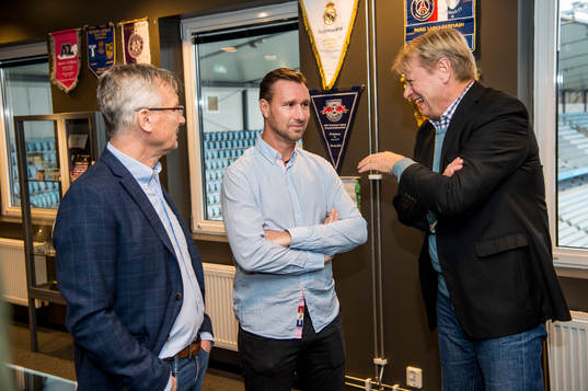 Roland Andersson, Niklas Skoog och ? på plats i MFF museet