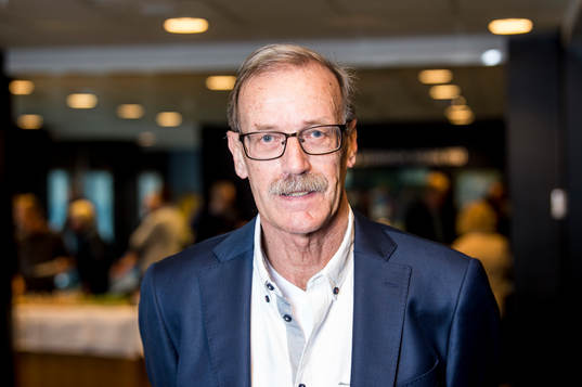 Staffan Tapper, som representerade Börje Tapper, på plats