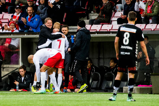 Bjørn Petter Ingebretsen, head coach of Fredrikstad, and