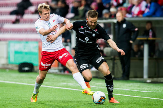 Filip Johansen Westgård of Fredrikstad and Oddbjørn