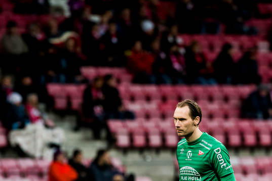 Goalkeeper Jon Masalin of Fredrikstad