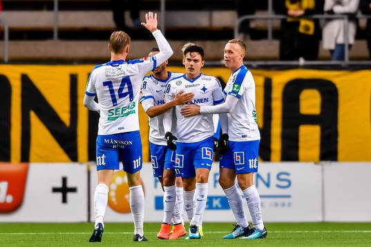 Norrköpings David Moberg Karlsson jublar