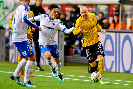 Norrköpings David Moberg Karlsson och Elfsborgs Simon