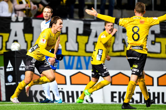 Elfsborgs Viktor Prodell jublar