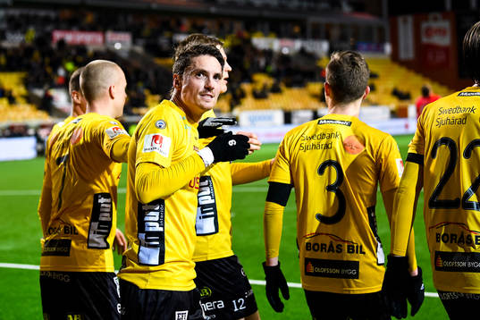 Elfsborgs Lasse Nilsson jublar