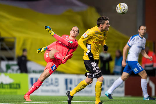 Norrköpings målvakt David Mitov Nilsson