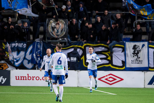 Norrköpings David Moberg Karlsson jublar