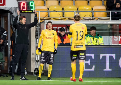 Elfsborgs Lasse Nilsson byts in