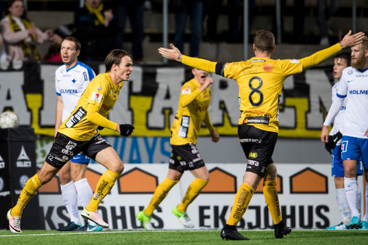 Elfsborgs Viktor Prodell jublar