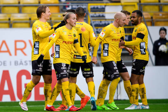 Elfsborgs spelare jublar
