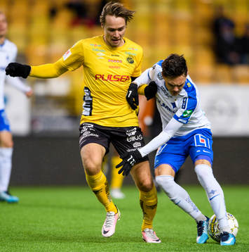 Elfsborgs Viktor Prodell och Norrköpings David Moberg