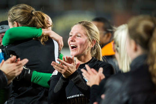 Göteborgs Sarah Teengarden jublar