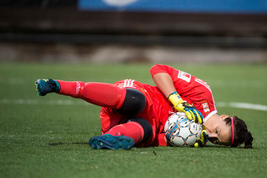 Djurgårdens målvakt Gudbjörg Gunnarsdottir
