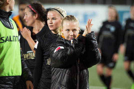 Göteborgs Nathalie Persson jublar