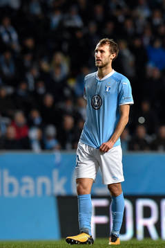 Malmö FFs Magnus Wolff Eikrem deppar
