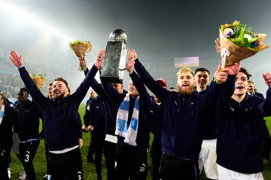 Malmö FFs Erdal Rakip, Franz Brorsson, Rasmus Bengtsson