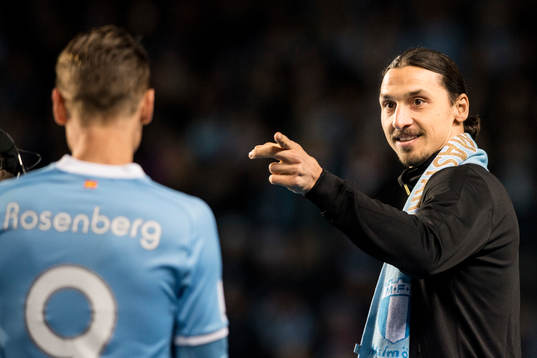 Malmö FFs Zlatan Ibrahimovic kommer ut med Lennart
