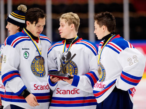 Stockholm Syds Kevin Bergkvist, Alex Korpela och Linus