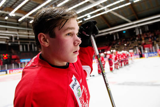 Östergötlands Filip Wiberg deppar
