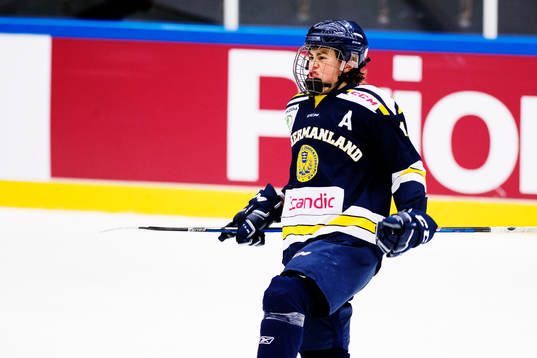 Ångermanlands Hugo Styf jublar