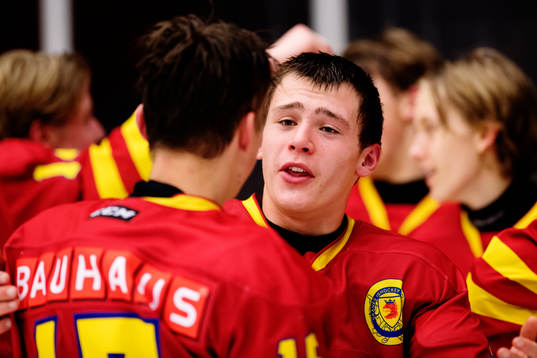 Skånes Hugo Eliasson jublar