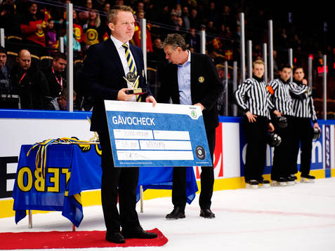 Ordföranden för Svenska Ishockeyförbundet, Anders