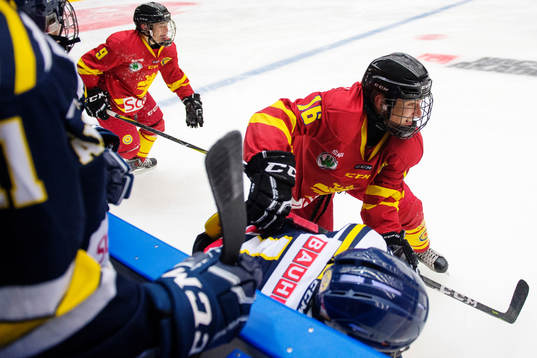 Skånes Hugo Nilsson i närkamp