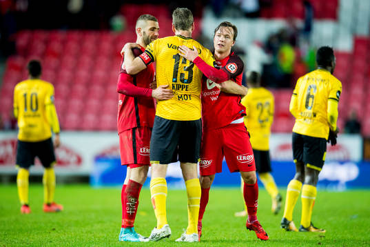 Azar Karadas of Brann, Frode Kippe of Lillestrøm and