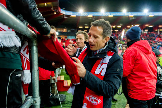 Cato Guntveit at half time