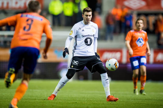 Nicklas Bendtner of Rosenborg