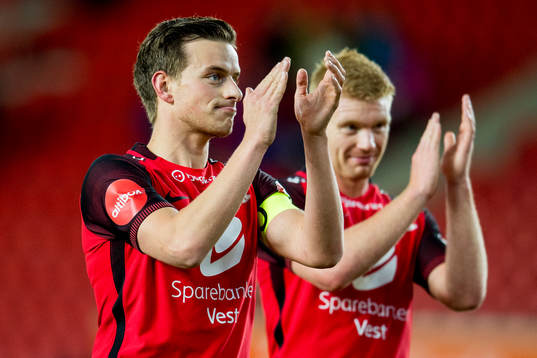 Jonas Grønner and Sivert Heltne Nilsen of Brann