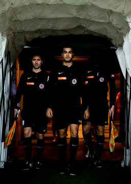 Referee Rohit Saggi