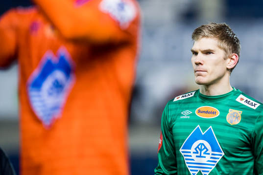 Goalkeeper Andreas Lie of Aalesund