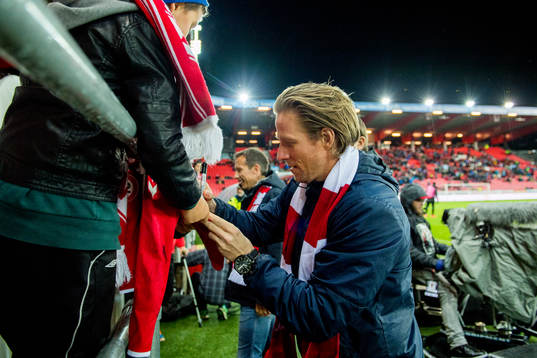 Jan Gunnar Solli at half time