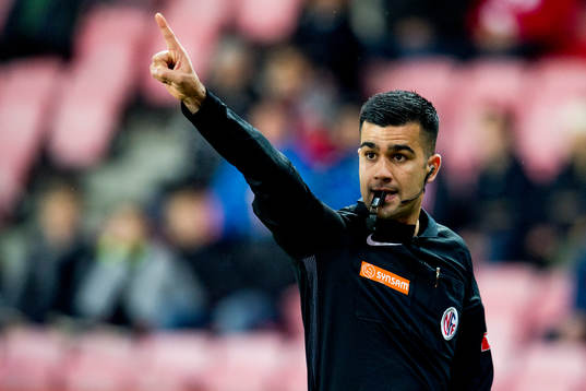 Referee Rohit Saggi