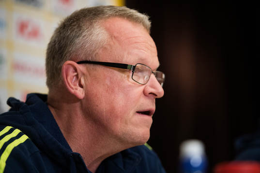 Sveriges förbundskapten Janne Andersson