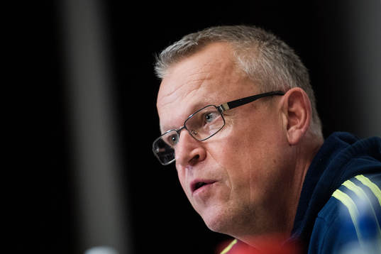 Sveriges förbundskapten Janne Andersson